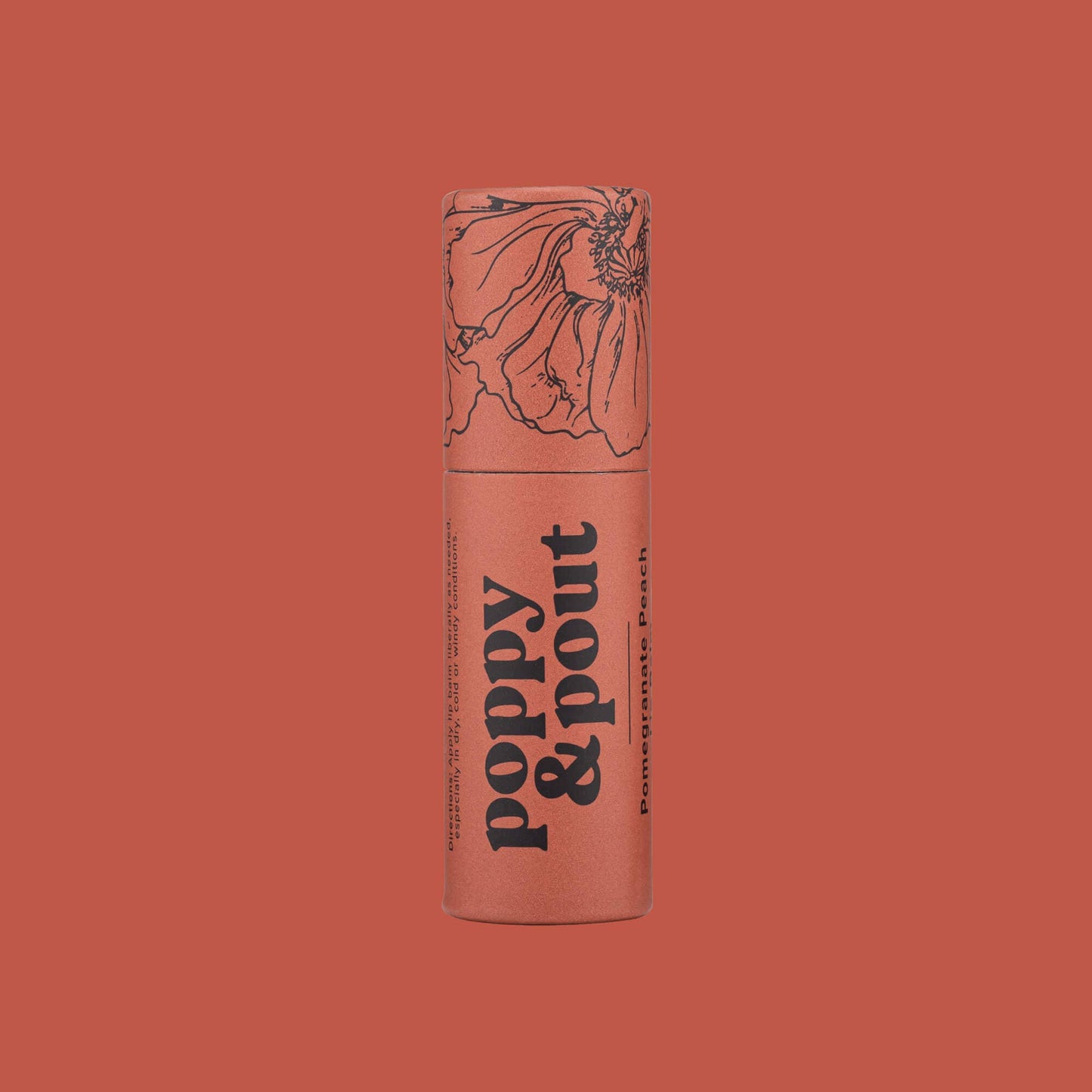 LIP BALM, POMEGRANATE PEACH