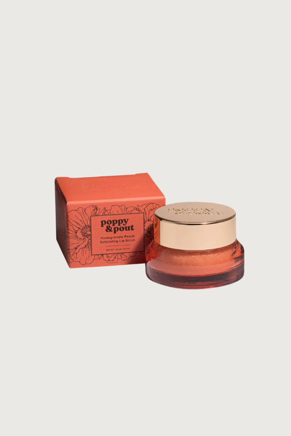 LIP SCRUB, POMEGRANATE PEACH