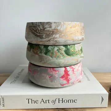 HANDMADE CONCRETE BOWL