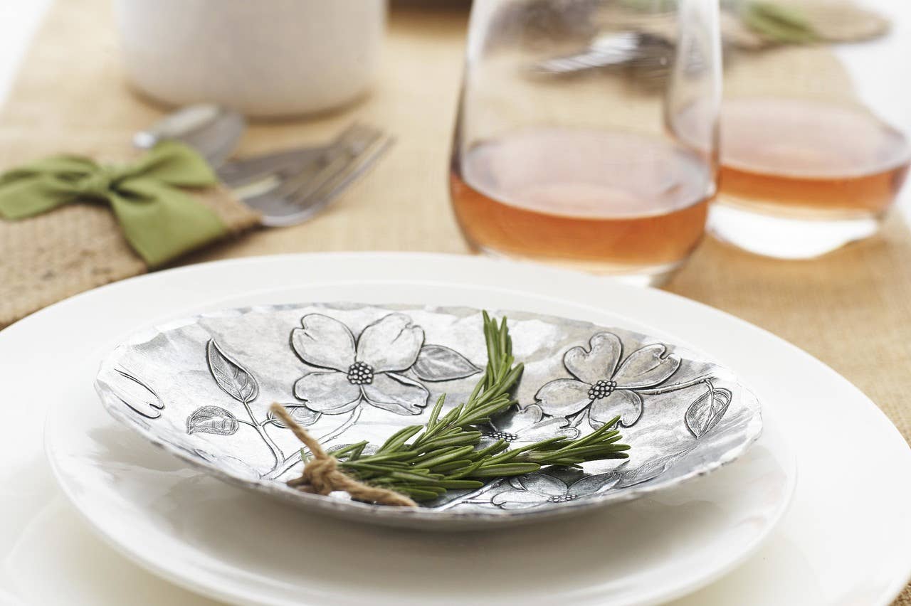 DOGWOOD 7" SMALL OVAL DISH