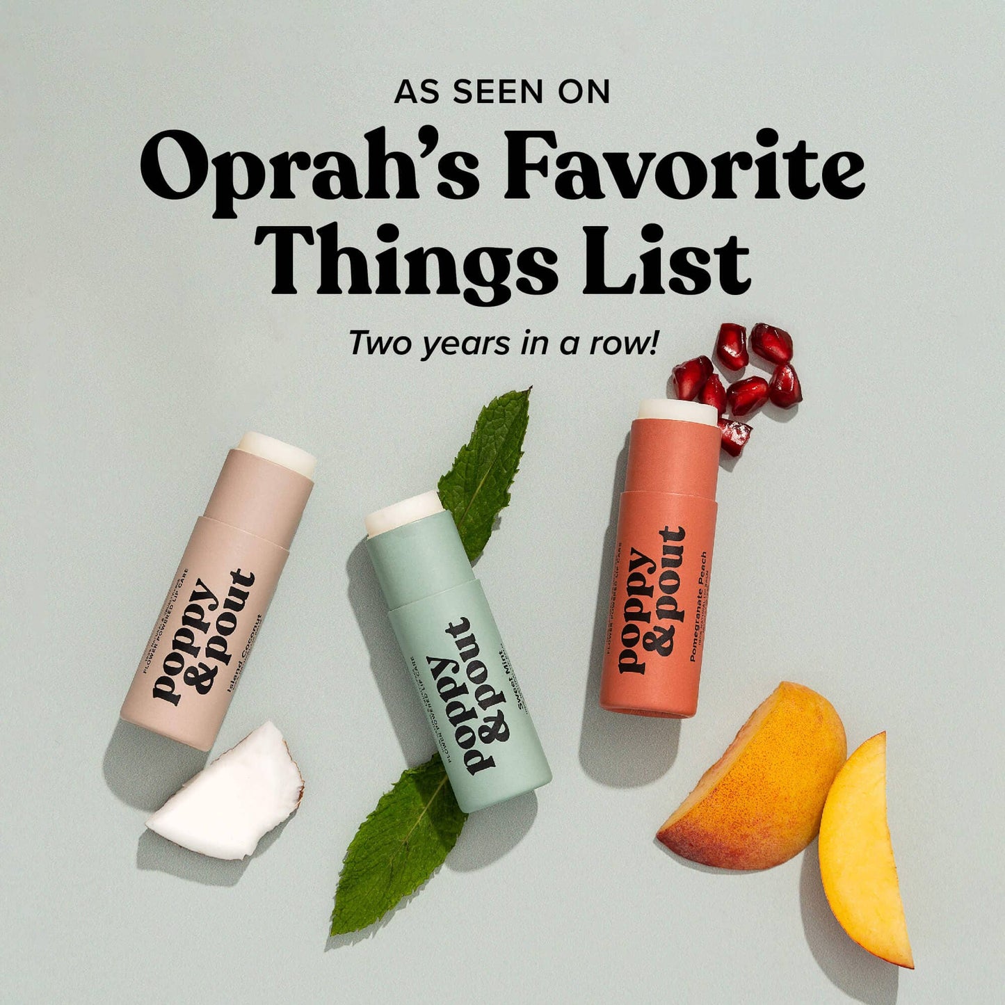 LIP BALM, POMEGRANATE PEACH