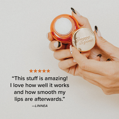 LIP SCRUB, POMEGRANATE PEACH