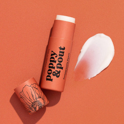 LIP BALM, POMEGRANATE PEACH