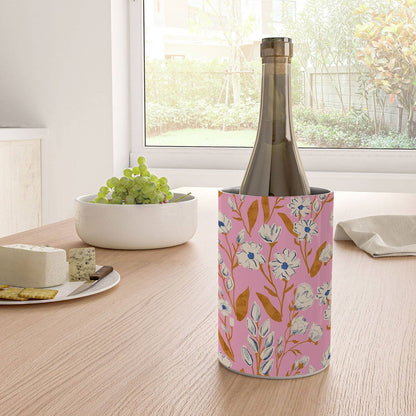 FLORAL PINK WINE CHILLER
